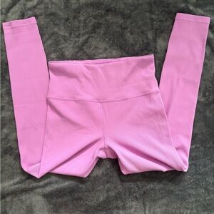 Athleta Elation Rib Leggings. Lavender/Pink Color